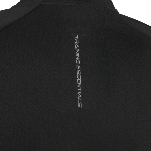 hmlTE STRENGTH TRAINING TRACK TOP, BLACK, packshot