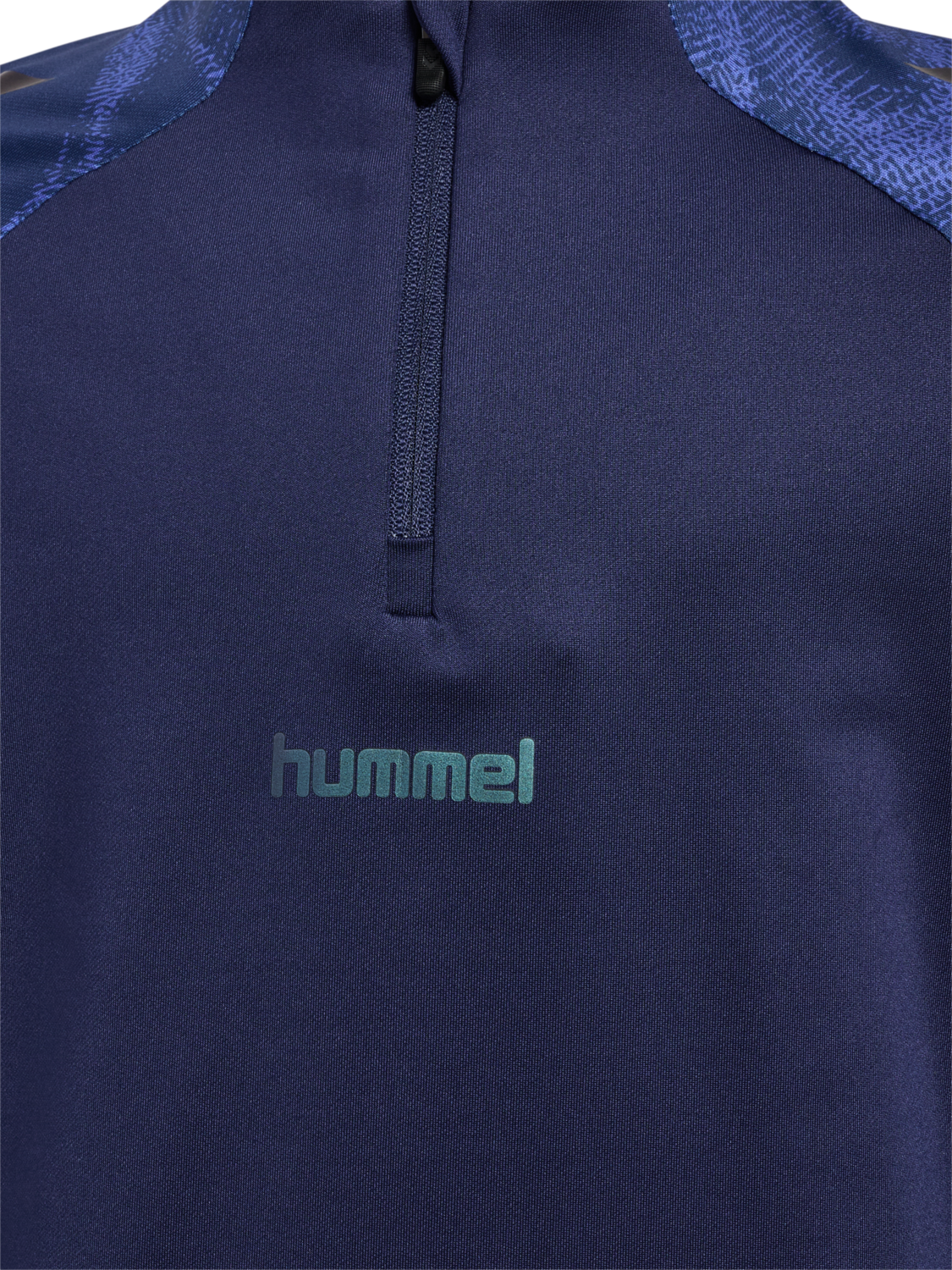 hmlBLAZE26 PRO TRAINING HALFZIP KID, MARINE, packshot