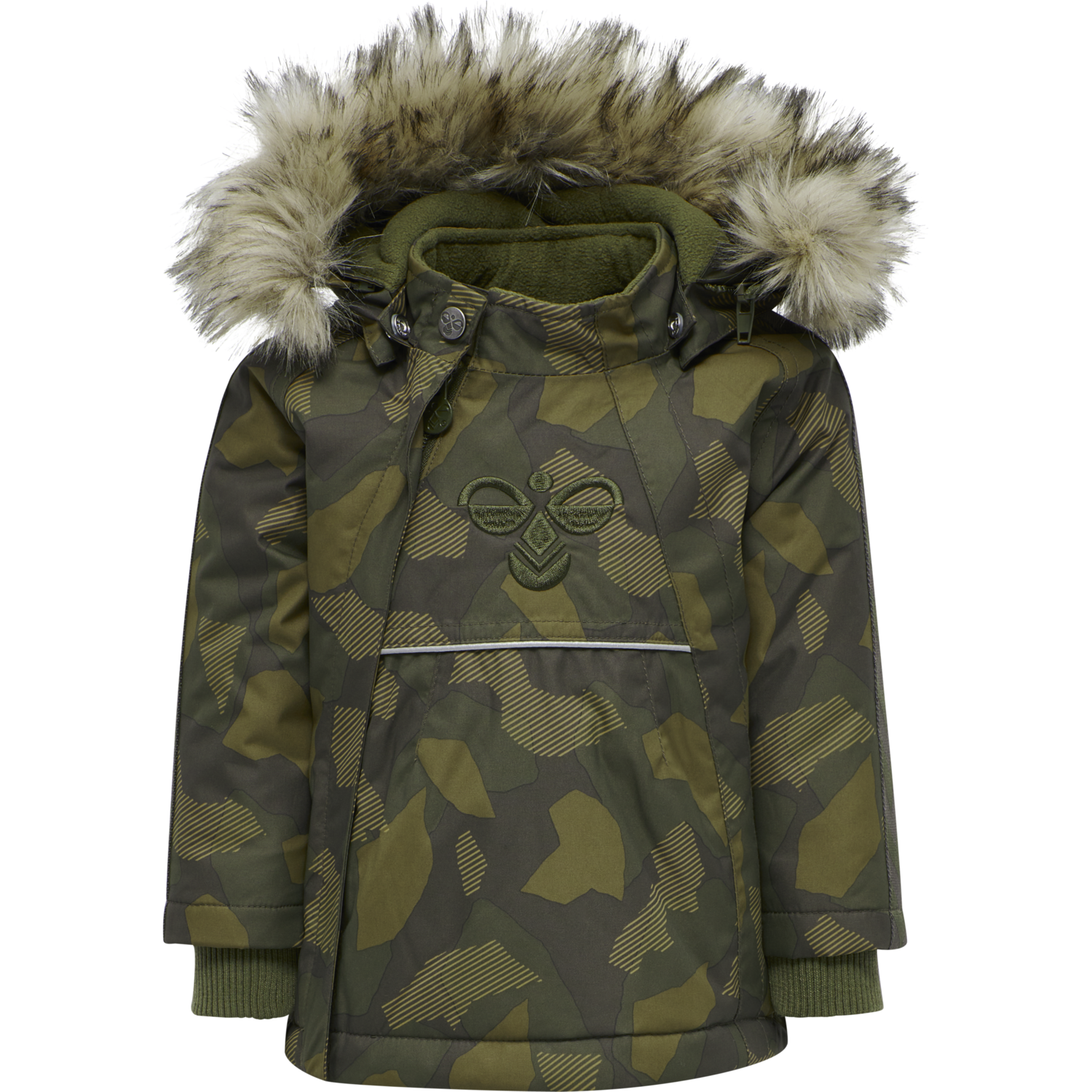 hmlJESSIE JACKET, OLIVE NIGHT/ECRU OLIVE, packshot