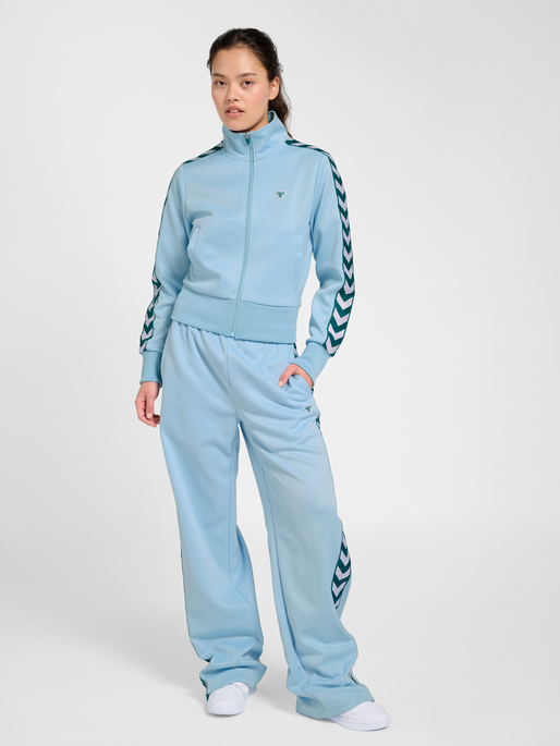Short Logotape Trackjacket, LIGHT BLUE/TEAL, model