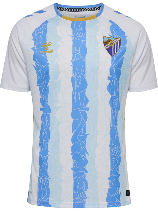 MCF 24/25 CELEBRATION JERSEY S/S, AZURE BLUE UNSPONSORED, packshot