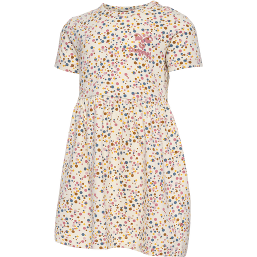 hmlKAREN AOP DRESS S/S, TURTLEDOVE, packshot