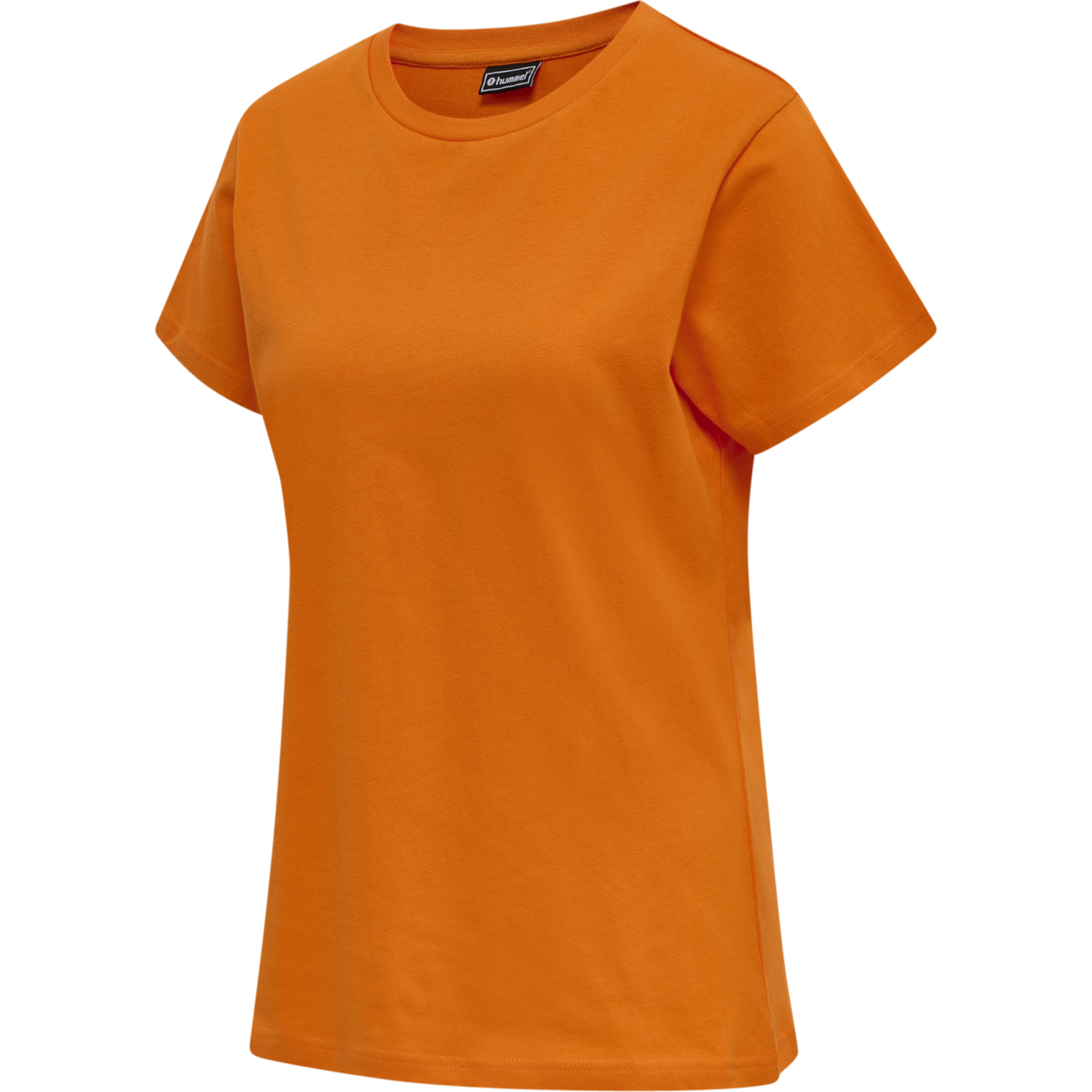 hmlRED BASIC T-SHIRT S/S WOMAN, ORANGE TIGER, packshot