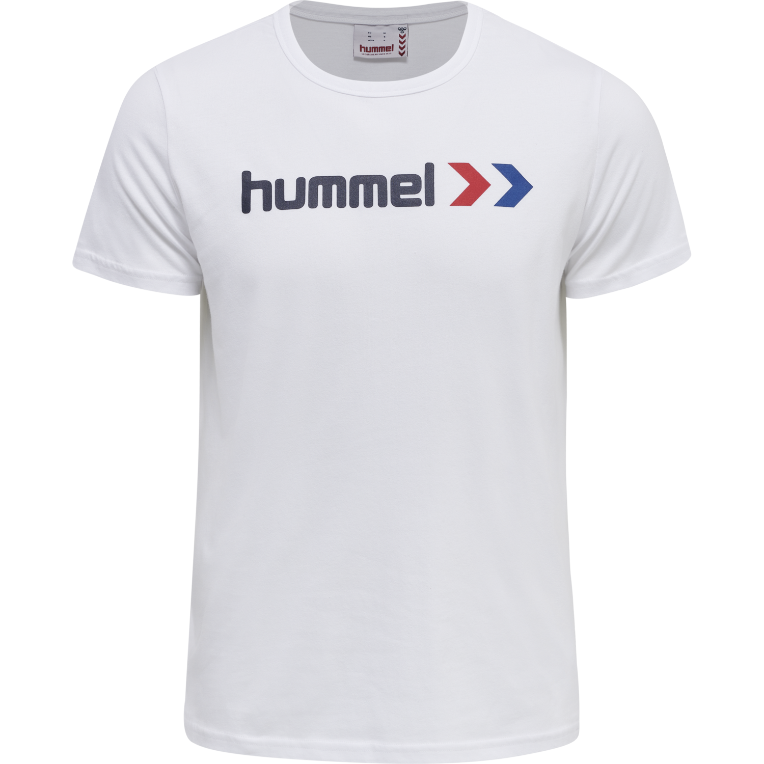 hmlIC COMBI  T-SHIRT, WHITE/PEACOAT, packshot