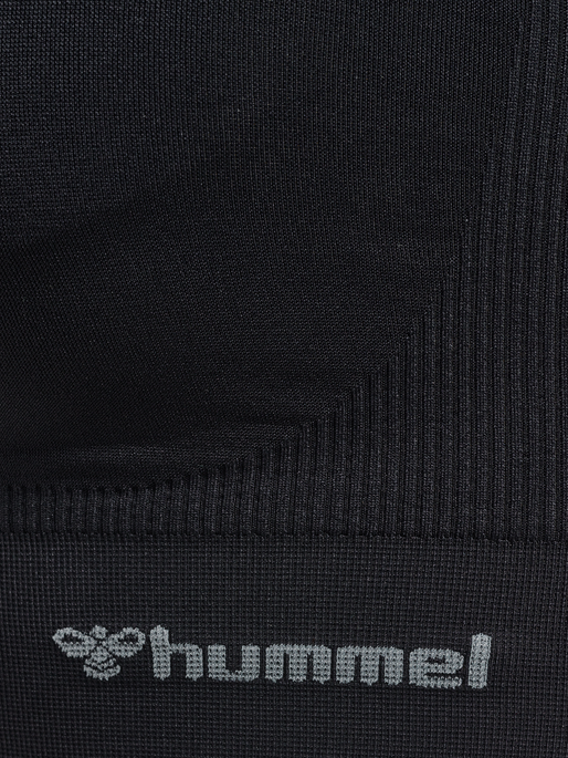 hmlTIF SEAMLESS PADDED SPORTS BRA, BLACK hmlTIF SEAMLESS PADDED SPORTS BRA, BLACK, packshot