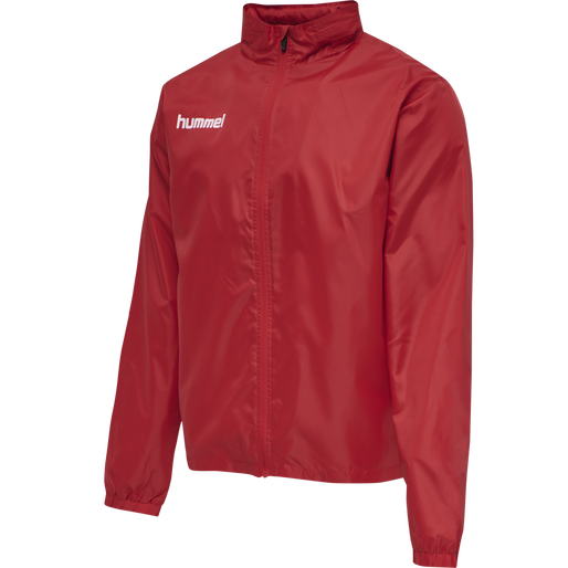 hmlPROMO RAIN JACKET, TRUE RED, packshot