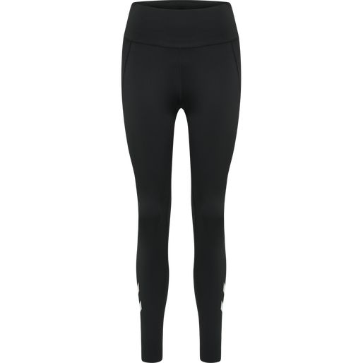 hmlMT GRACE HIGH WAIST TIGHTS, BLACK, packshot