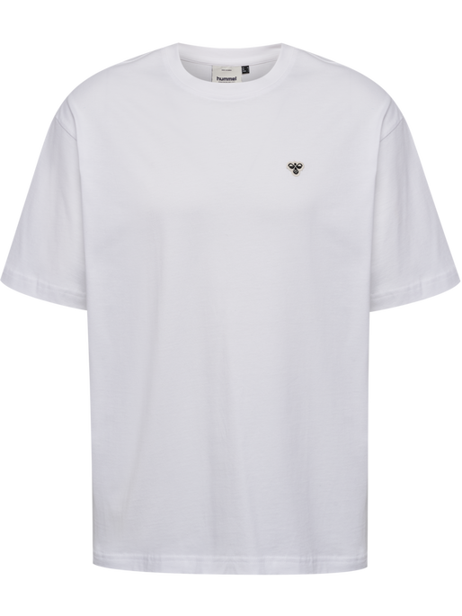 hmlLOOSE T-SHIRT BEE S/S, WHITE hmlLOOSE T-SHIRT BEE S/S, WHITE, packshot