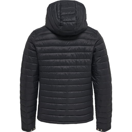 hmlRED QUILTED HOOD JACKET, BLACK, packshot