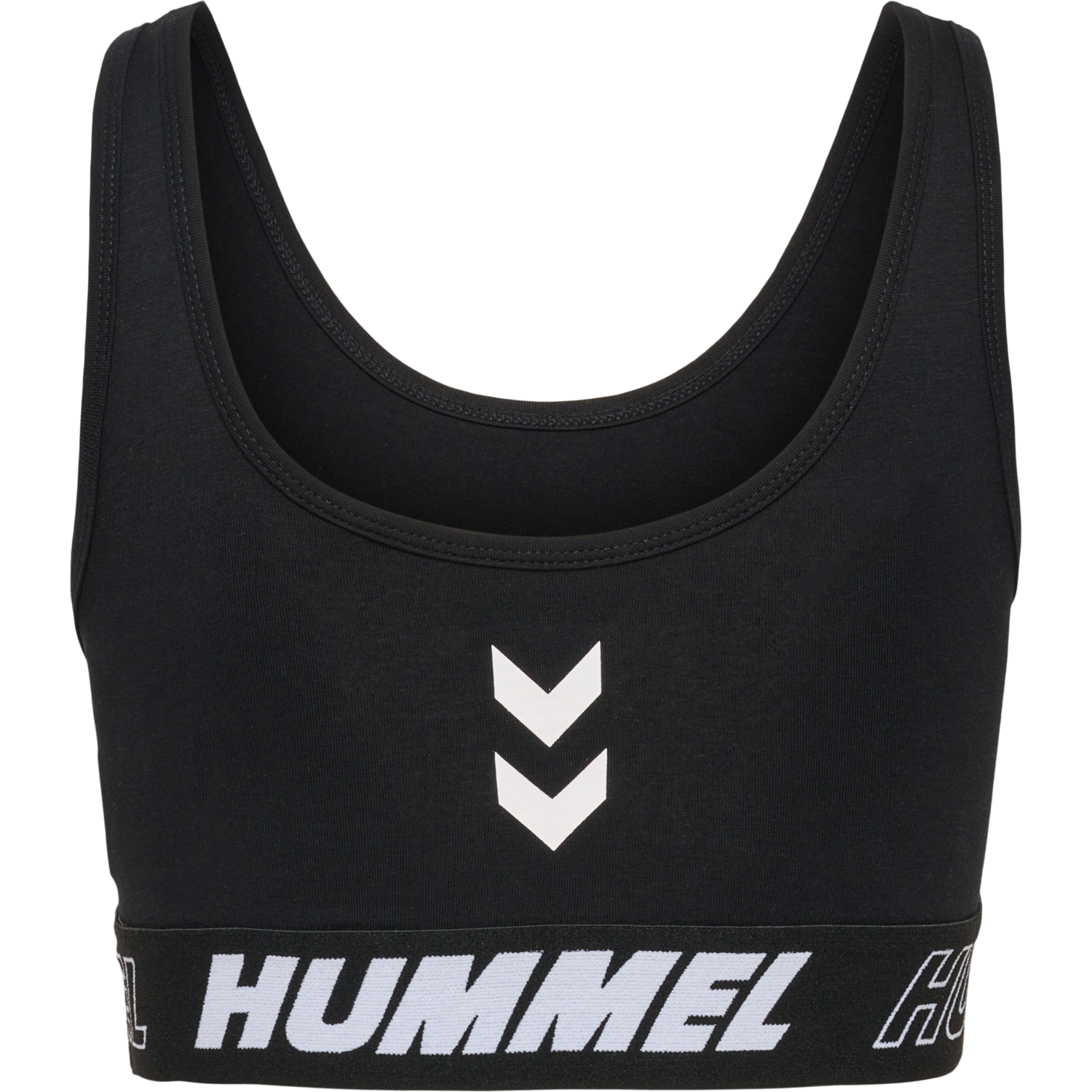 hmlTE MAJA 2-PACK COTTON SPORTS TOP, BLACK/INSIGINA BLUE, packshot