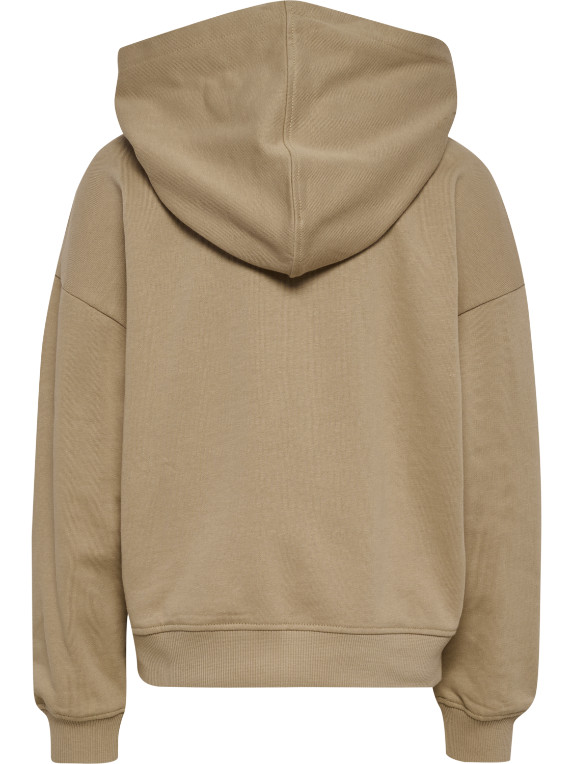 hmlJR JUMP BOXY ZIP CARDIGAN, SILVER MINK, packshot