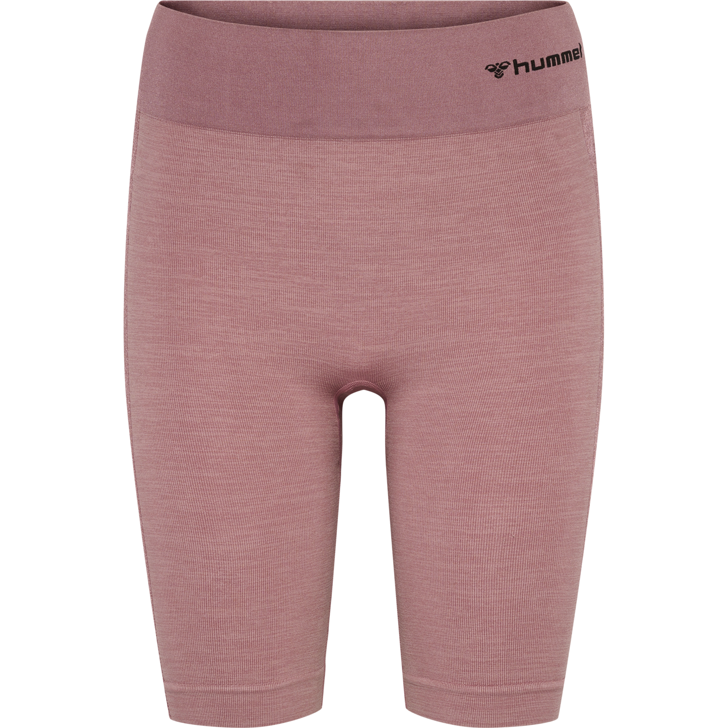 hmlCLEA SEAMLESS CYCLING SHORTS, WOODROSE/ROSE TAUPE MELANGE, packshot