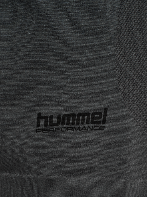 hmlHIIT SEAMLESS T-SHIRT S/S, EBONY, packshot