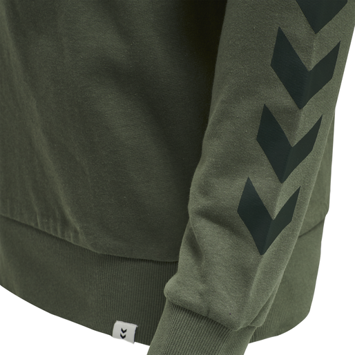 hmlLEGACY HOODIE, BEETLE, packshot