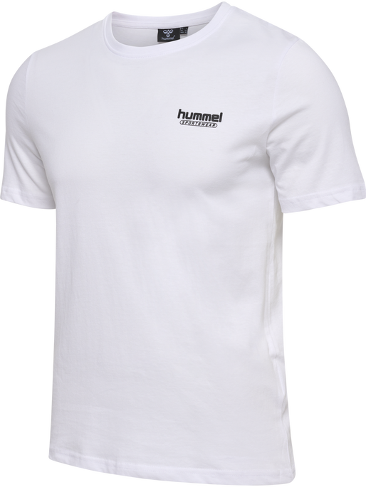 hmlBOOSTER T-SHIRT, WHITE, packshot