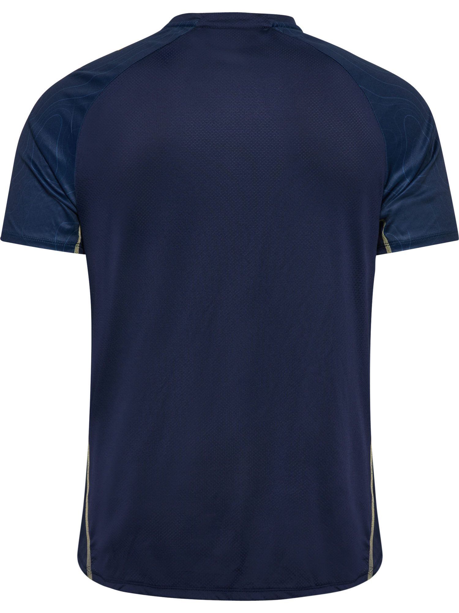 hmlBLAZE 2.0 TRAINING JERSEY S/S, MARINE/SHADOW LIME, packshot