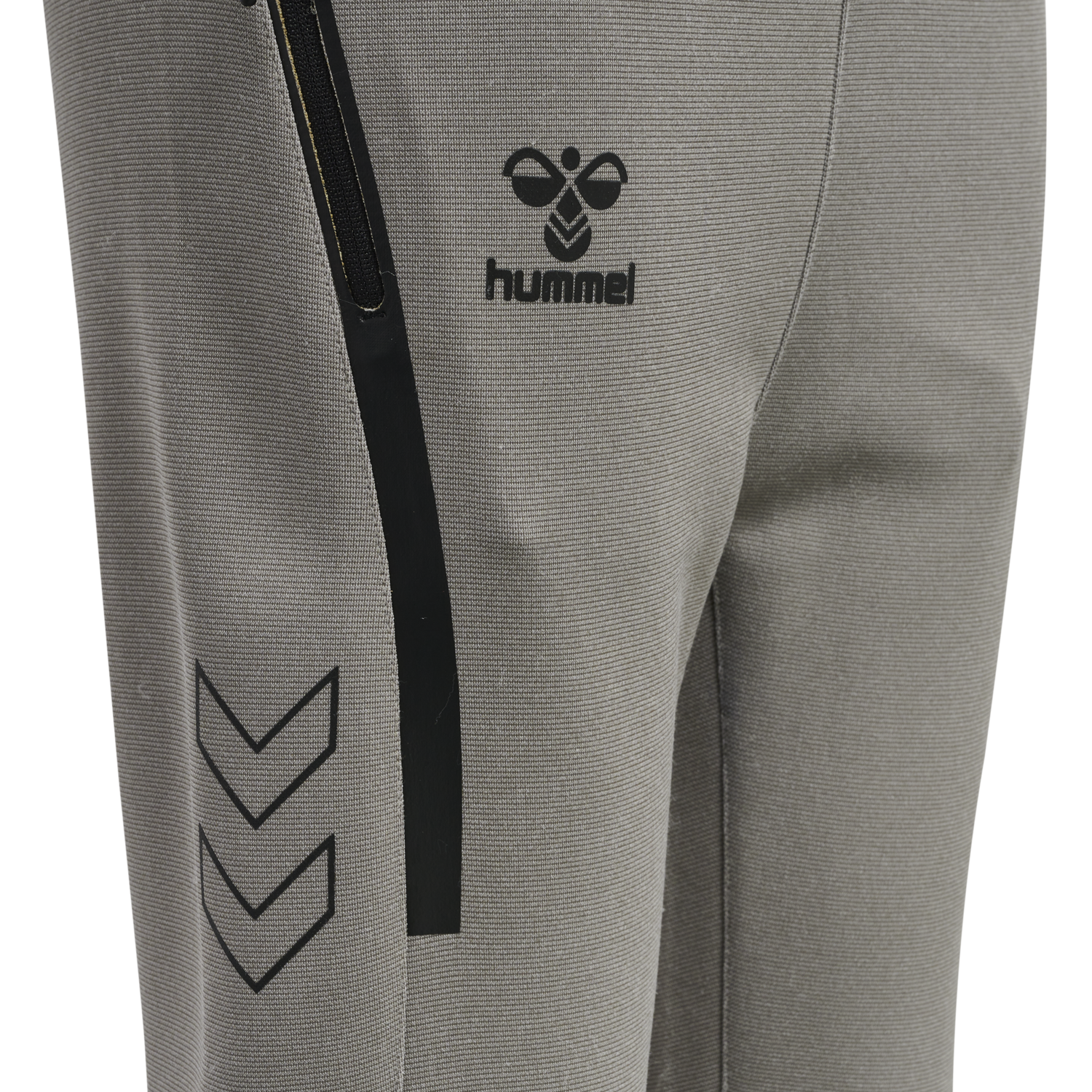 hmlCIMA XK PANTS KIDS, GREY MELANGE, packshot