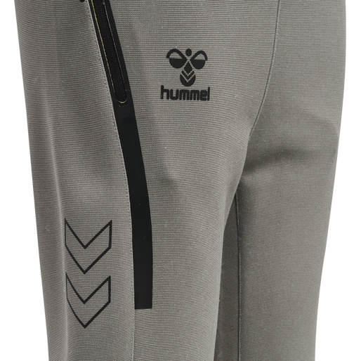 hmlCIMA XK PANTS KIDS, GREY MELANGE, packshot