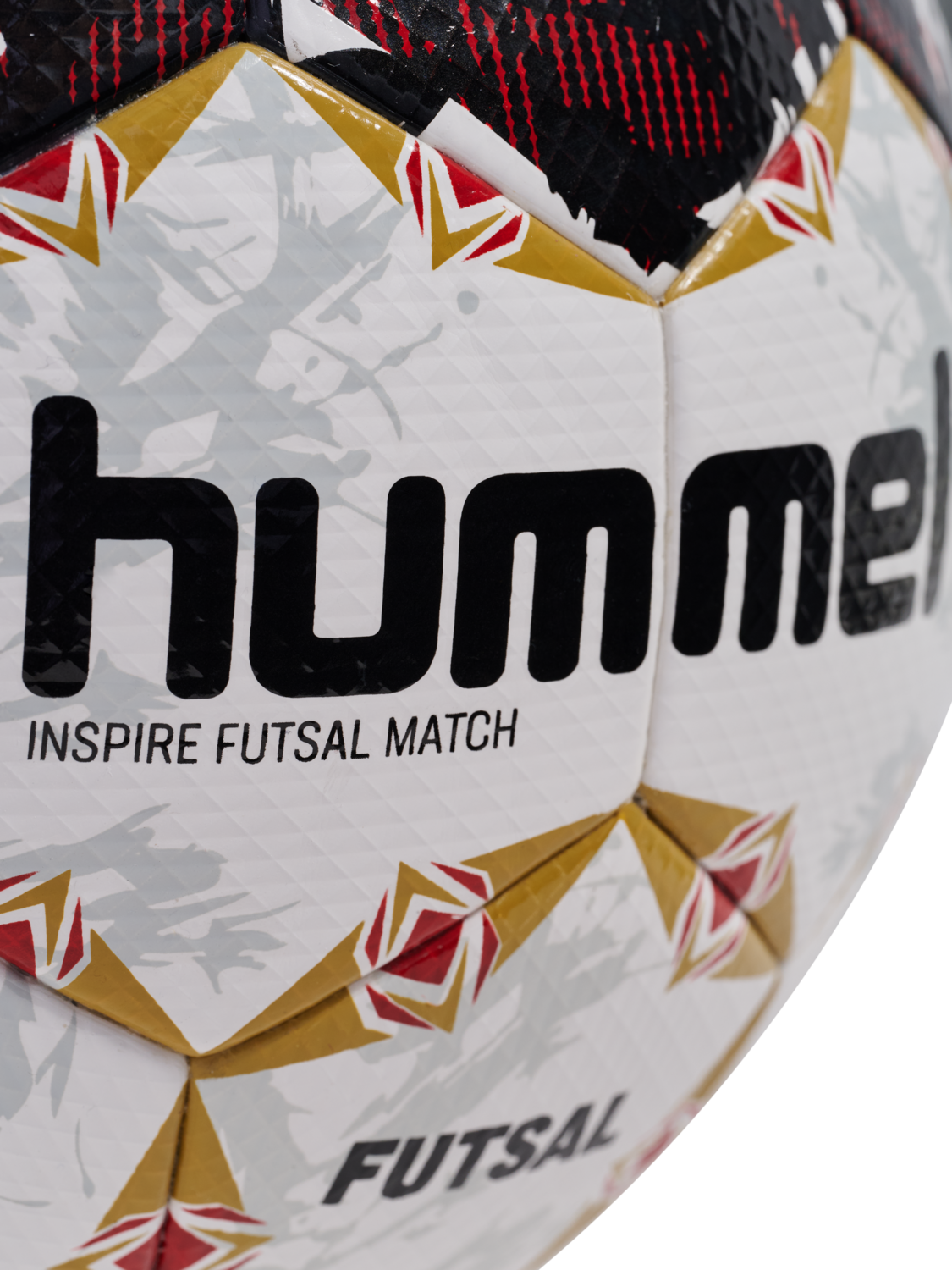 hmlINSPIRE FUTSAL MATCH FB, MAROON/WHITE/GOLD, packshot