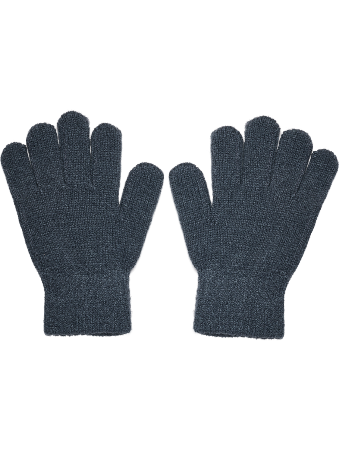 hmlJR KNIT GLOVES 2-PACK, OMBRE BLUE, packshot