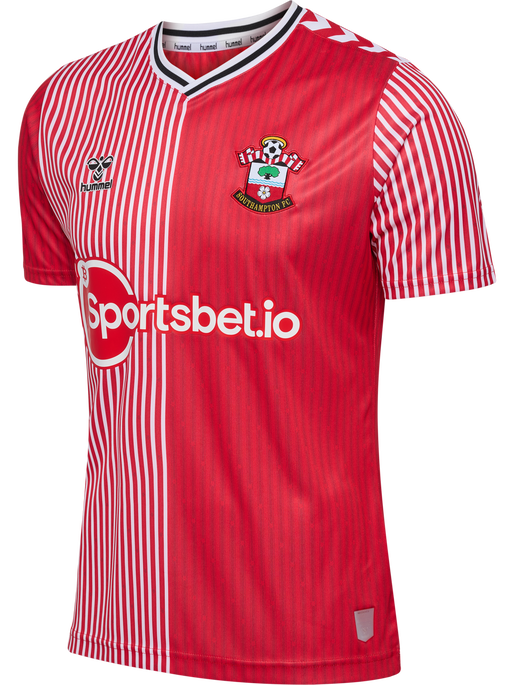 SOU 23/24 HOME JERSEY S/S, RED, packshot