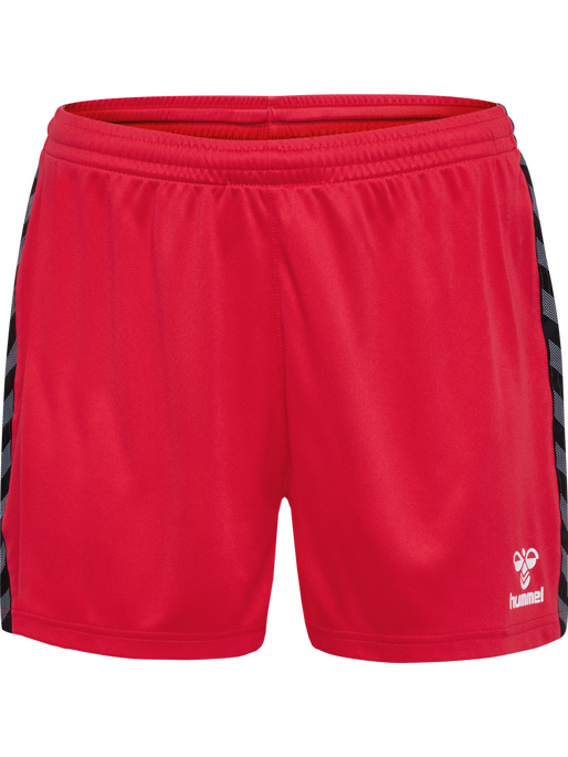 hmlAUTHENTIC PL SHORTS WOMAN, TRUE RED, packshot