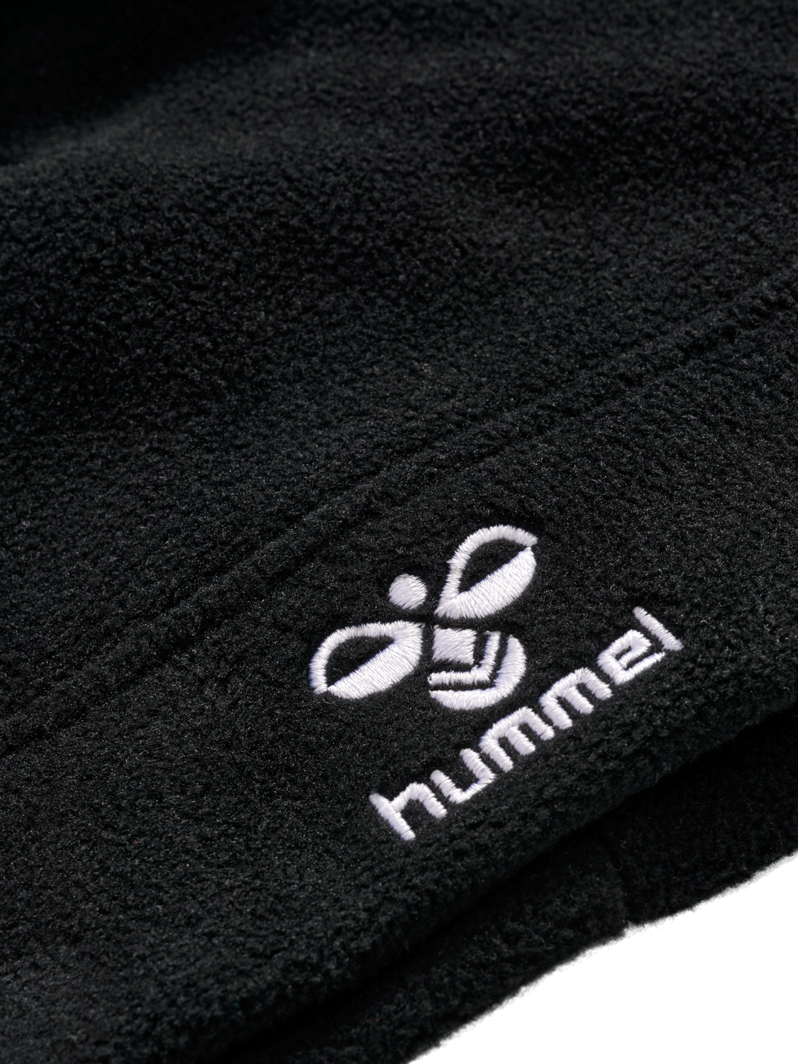 hmlFLEECE BEANIE, BLACK, packshot