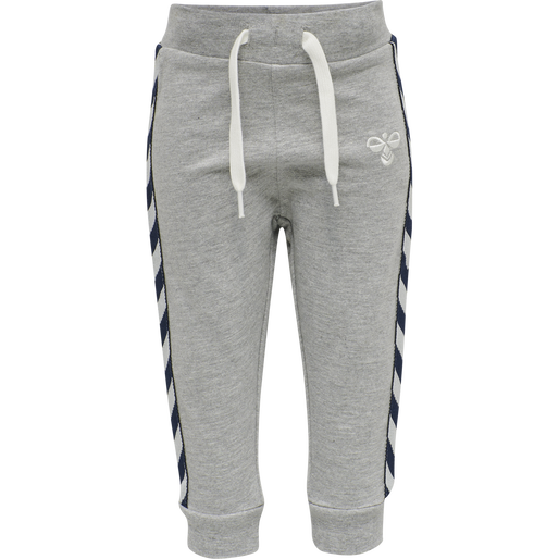 hmlBILLE TRACKSUIT, GREY MELANGE, packshot