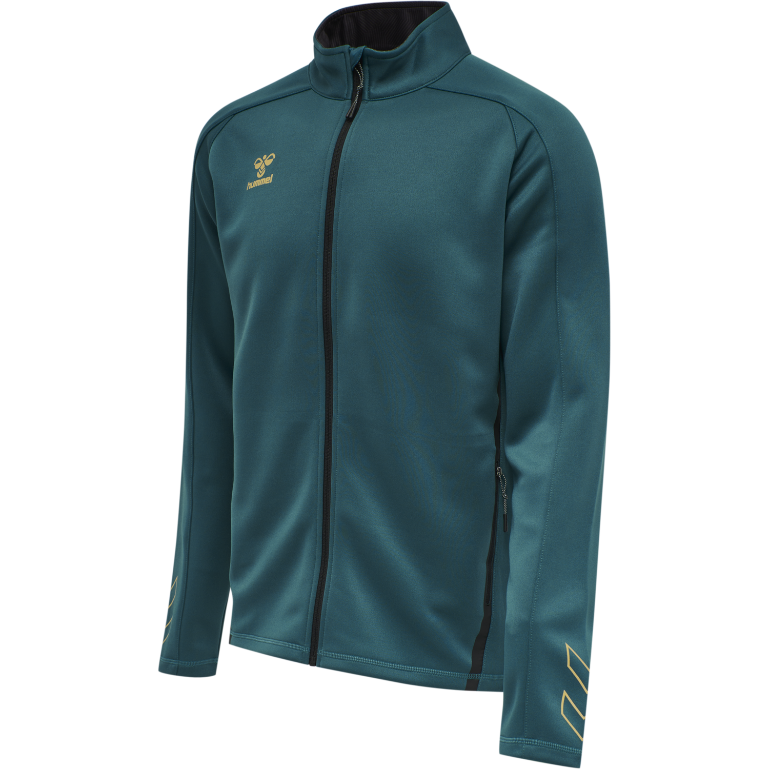 hmlCIMA XK ZIP JACKET, BLUE CORAL, packshot