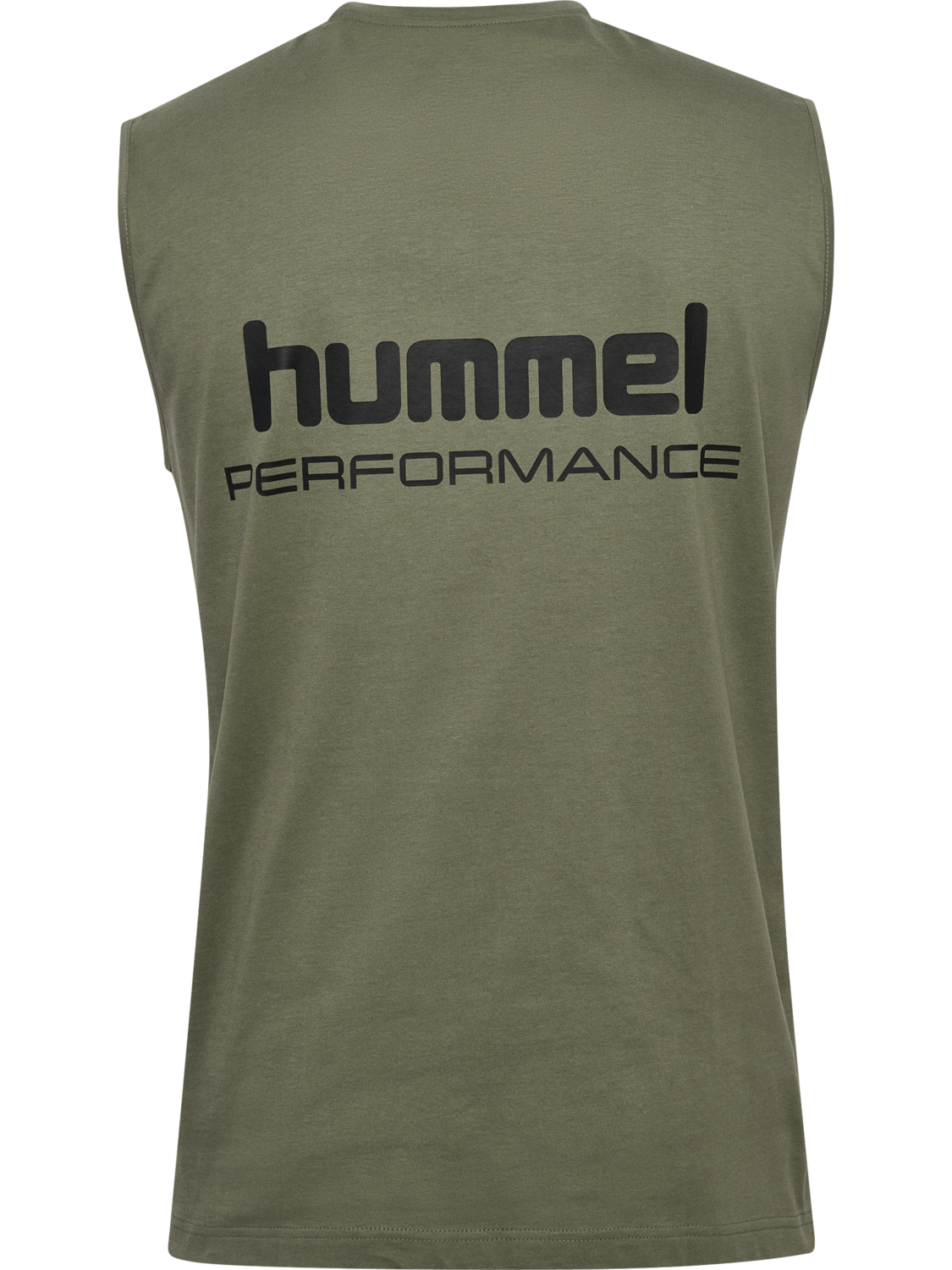 hmlHIIT MUSCLE TANK TOP, DEEP LICHEN GREEN, packshot