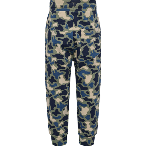 hmlSTEEN AOP PANTS, VETIVER, packshot