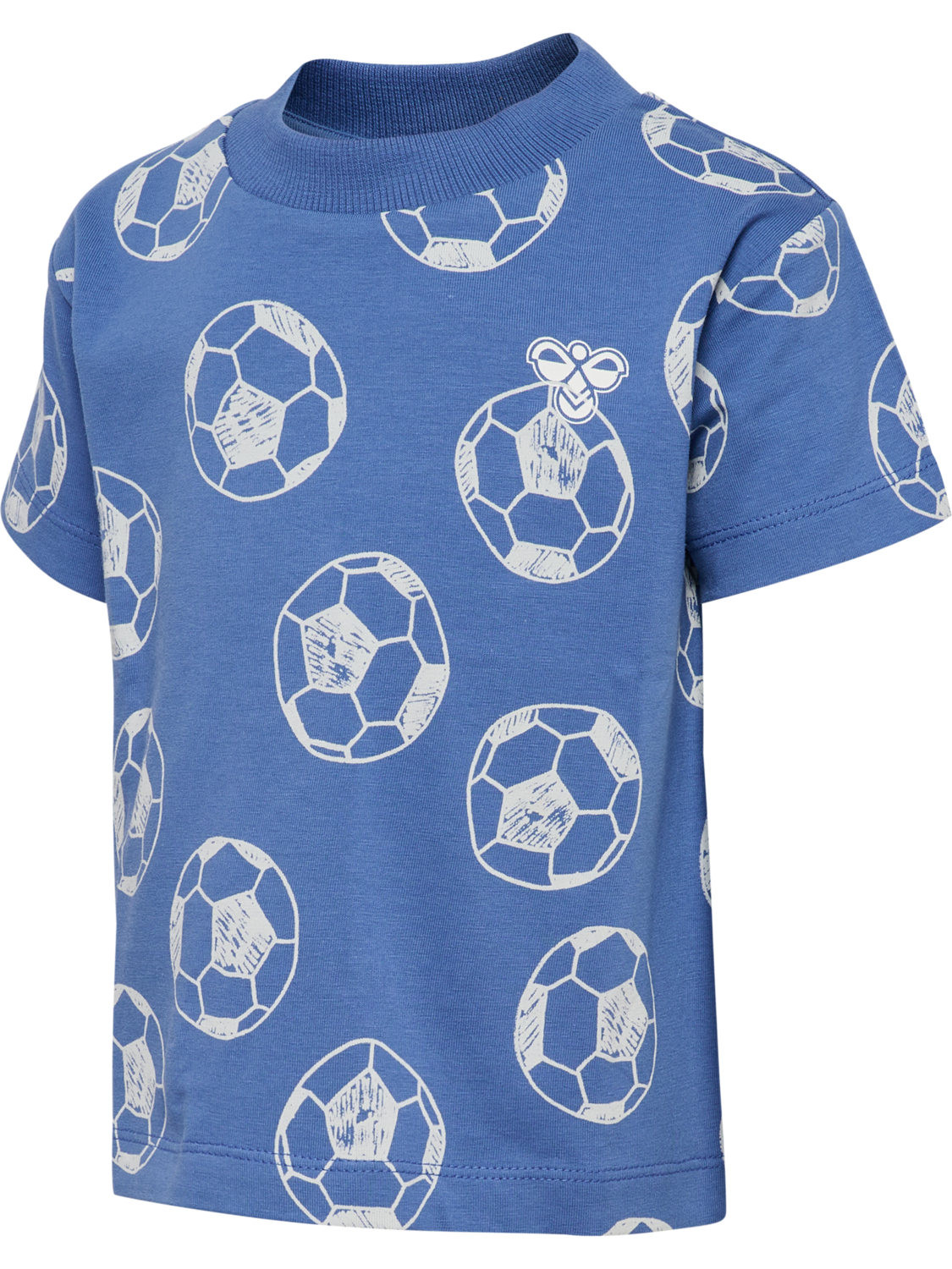 hmlMINI LOOSE AOP T-SHIRT S/S, DUTCH BLUE, packshot