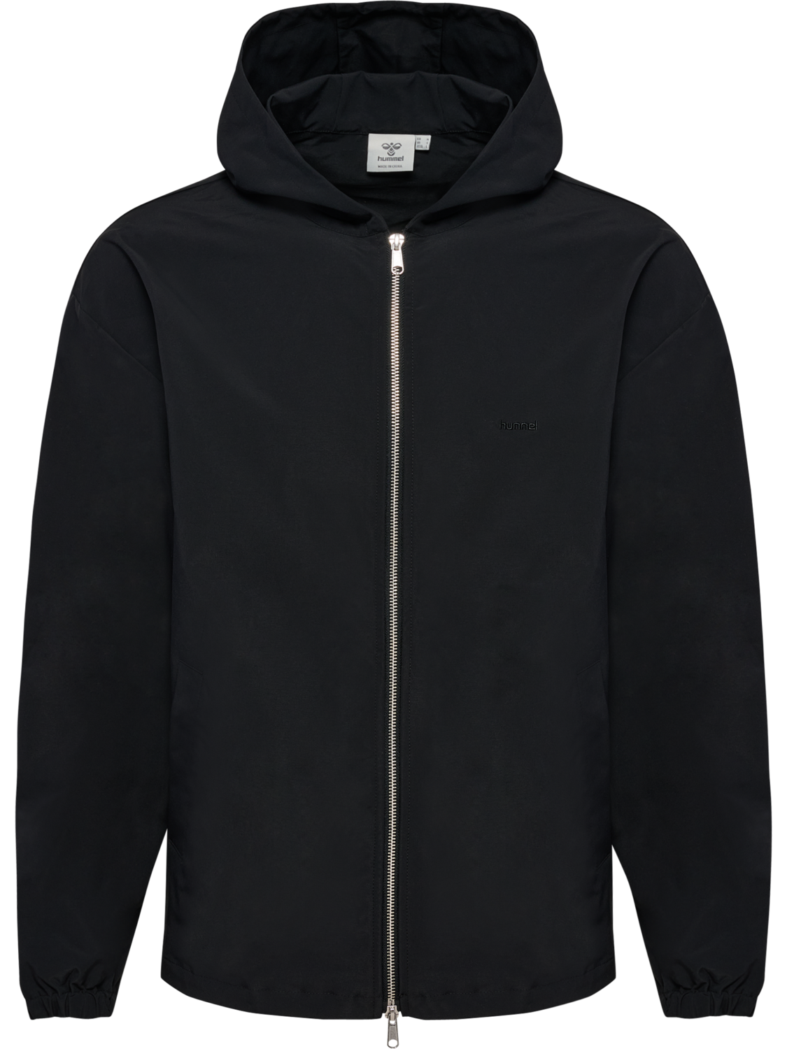 hmlI-D ZIP HOODIE, BLACK, packshot