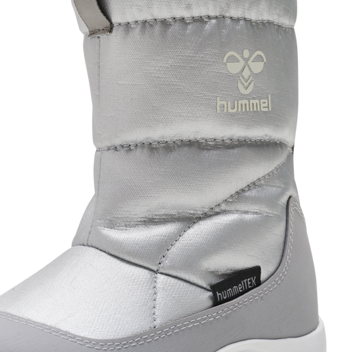 ROOT PUFFER BOOT RECYCLED TEX INFANT, SILVER, packshot