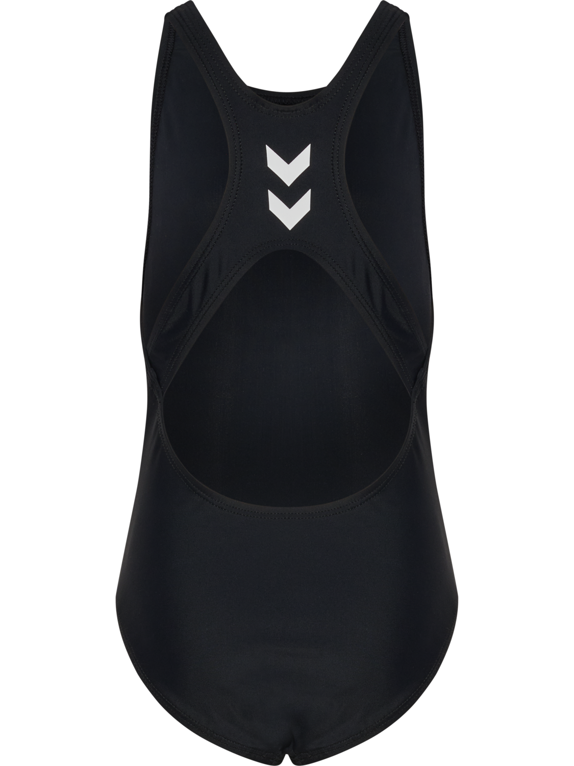 hmlJR SOLID SWIMSUIT, BLACK, packshot