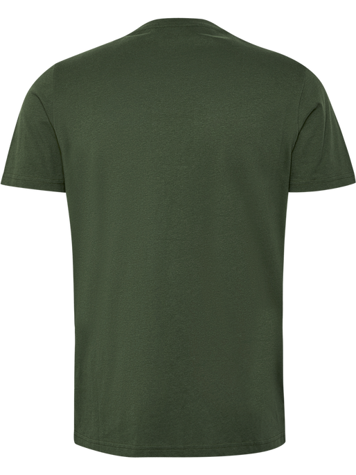 hmlDYLAN T-SHIRT, RIFLE GREEN, packshot