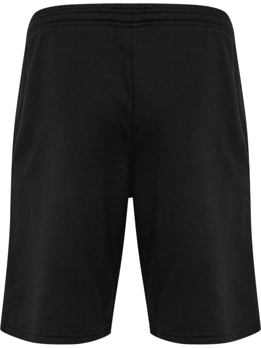 hmlMOVER COTTON BERMUDA SHORTS, BLACK, packshot