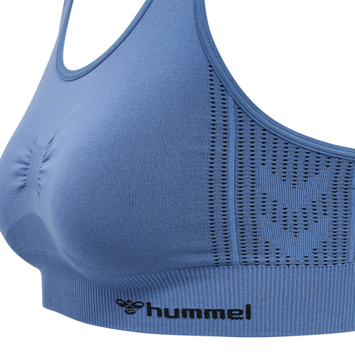 hmlMT SHAPING SEAMLESS SPORTS TOP, MARINA, packshot