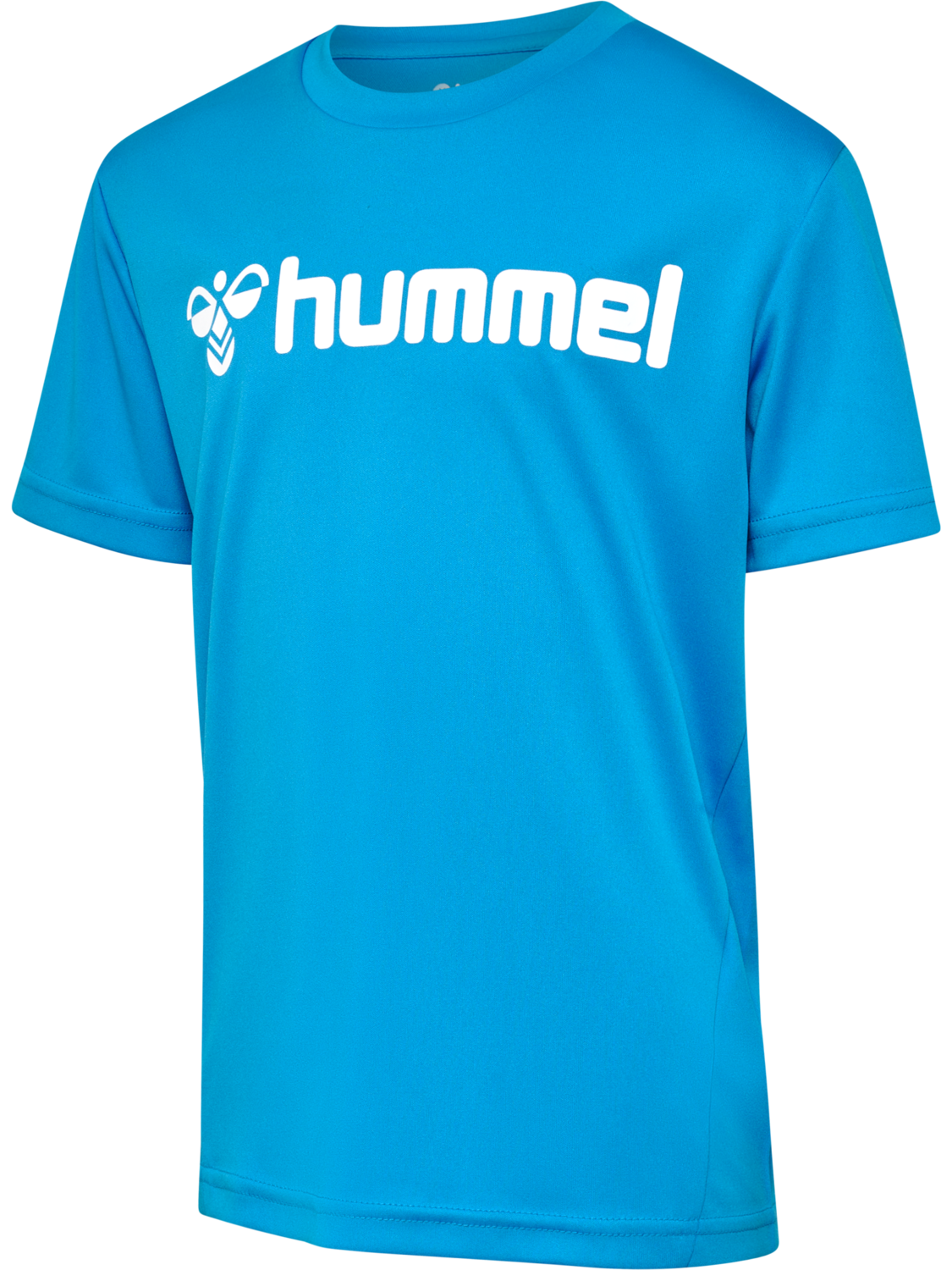 hmlLOGO JERSEY S/S KIDS, DIVA BLUE, packshot