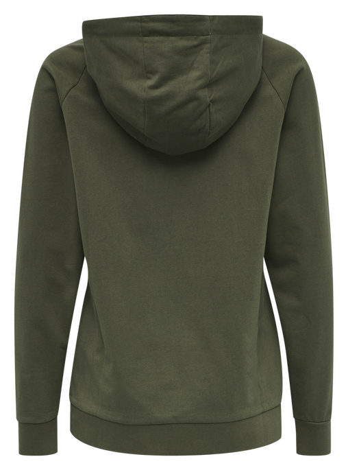 HMLGO COTTON LOGO HOODIE WOMAN, GRAPE LEAF HMLGO COTTON LOGO HOODIE WOMAN, GRAPE LEAF, packshot
