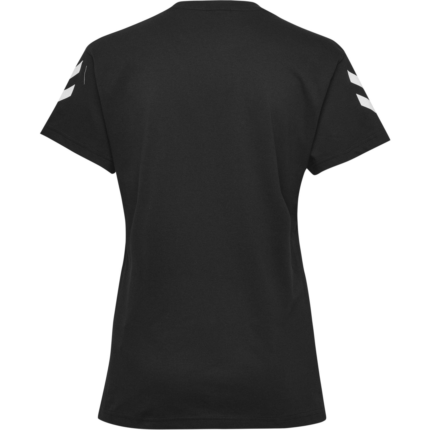 HMLGO COTTON T-SHIRT WOMAN S/S, BLACK, packshot