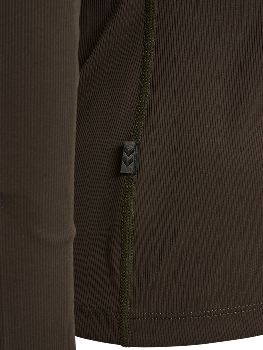 hmlPULSE W ZIP SHIRT L/S, DELICIOSO hmlPULSE W ZIP SHIRT L/S, DELICIOSO, packshot