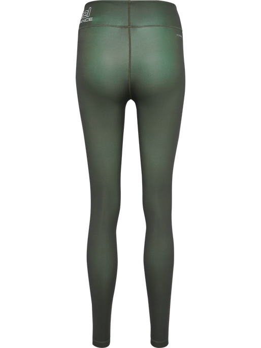 hmlTE FUNDAMENTAL MID WAIST TIGHTS, CLIMBING IVY, packshot
