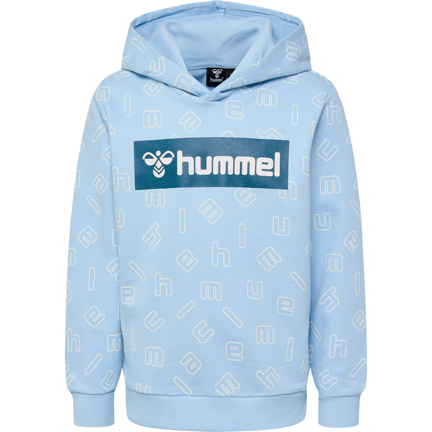 hmlFLOW HOODIE, CERULEAN, packshot