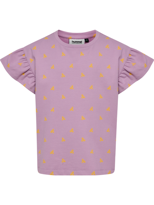 hmlMUSSE T-SHIRT S/S, LAVENDER MIST, packshot