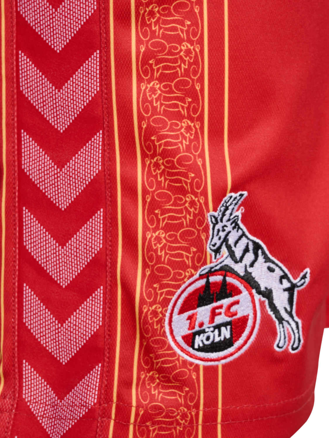 1FCK 23/24 KARNEVAL SHORTS, TRUE RED, packshot