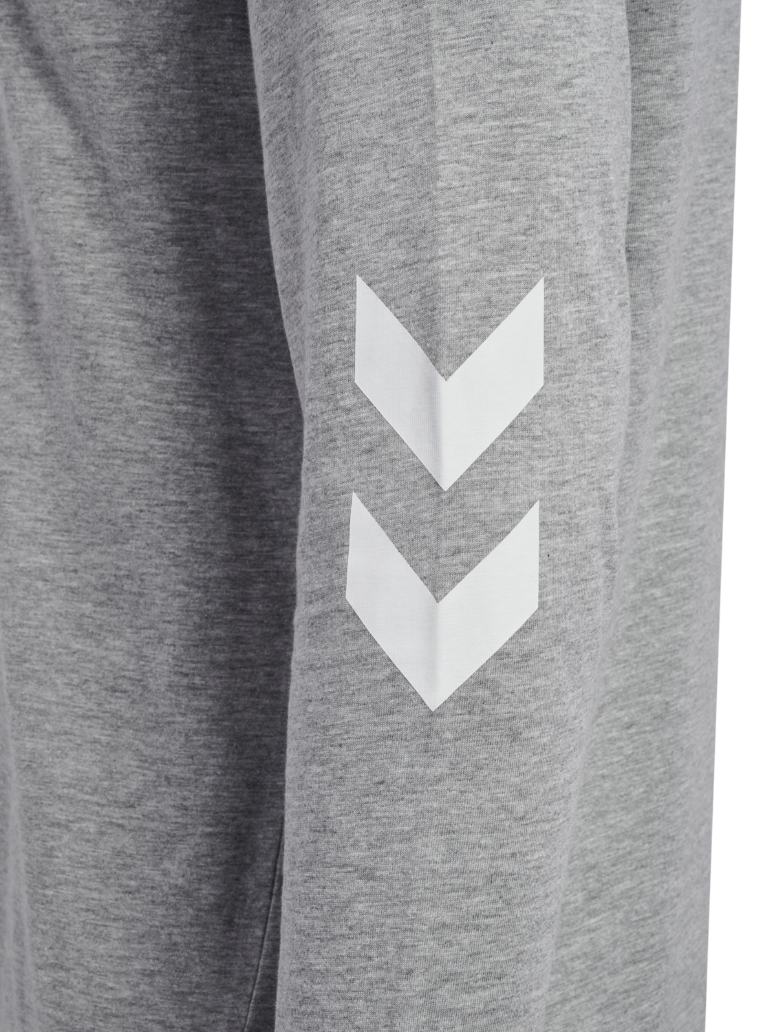 hmlLEGACY 2.0 T-SHIRT L/S, GREY MELANGE, packshot