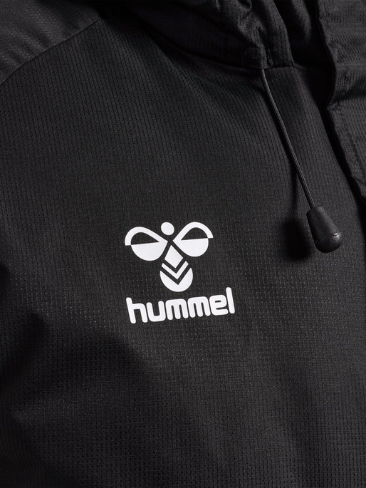 hmlGO PARKA JACKET, BLACK hmlGO PARKA JACKET, BLACK, packshot