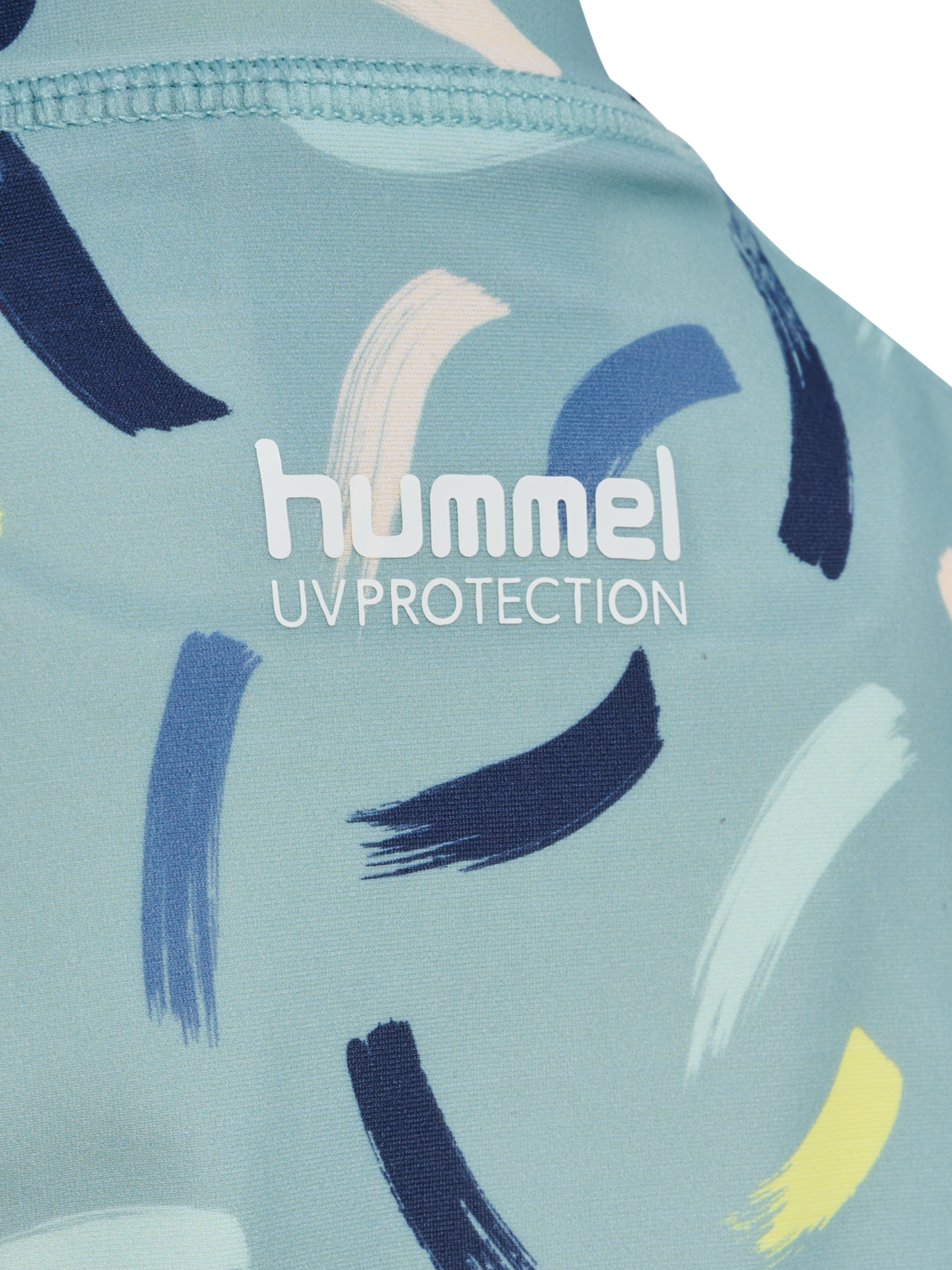 hmlMORGAT SWIM SUIT, BLUE SURF, packshot