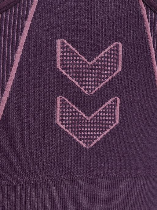 hmlMT POWER SEAMLESS SPORTS BRA, PLUM PERFECT hmlMT POWER SEAMLESS SPORTS BRA, PLUM PERFECT, packshot